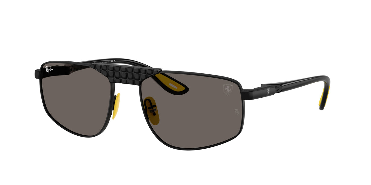 RAY-BAN 0RB3776M MATTE BLACK irregular sunglasses by RAY-BAN