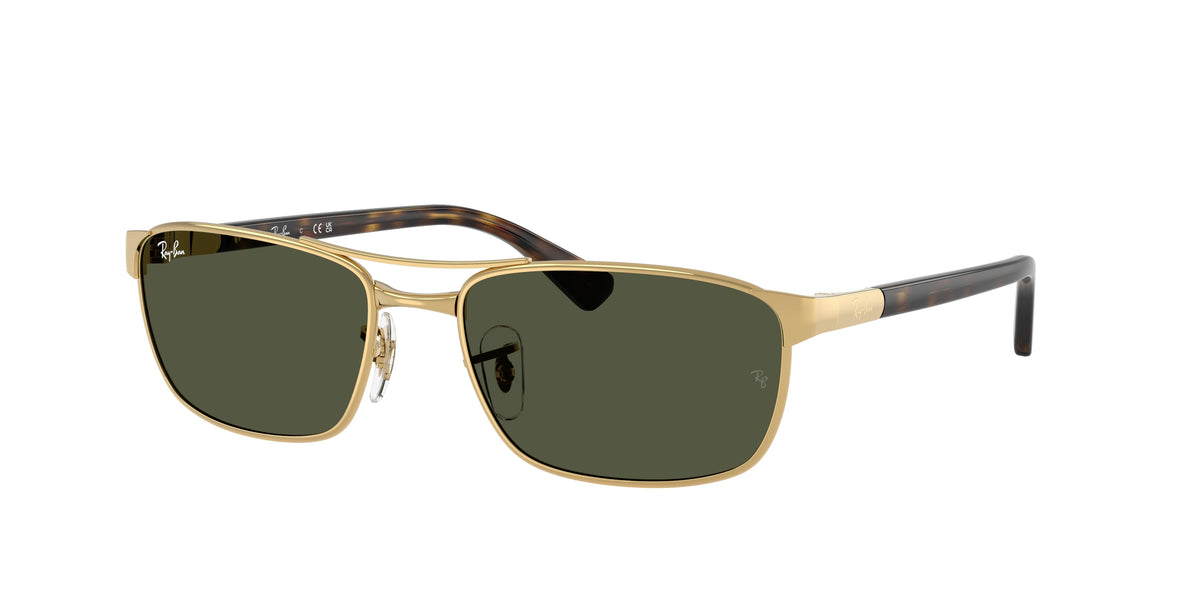 RAY-BAN 0RB3778 ARISTA GOLD irregular sunglasses by RAY-BAN