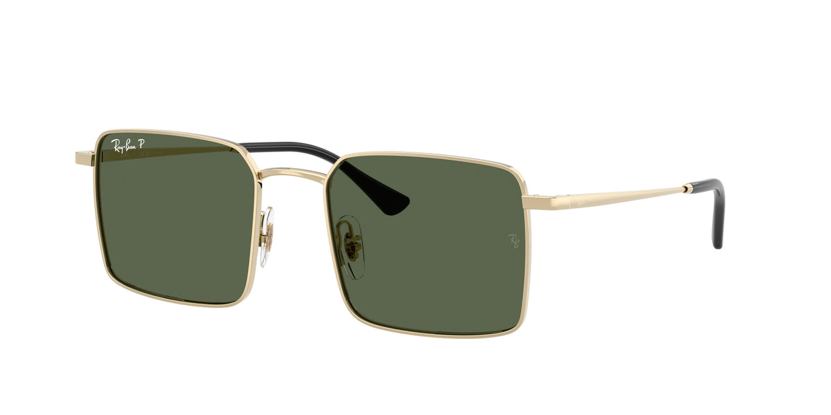 RAY-BAN 0RB3782 PALE GOLD square sunglasses by RAY-BAN