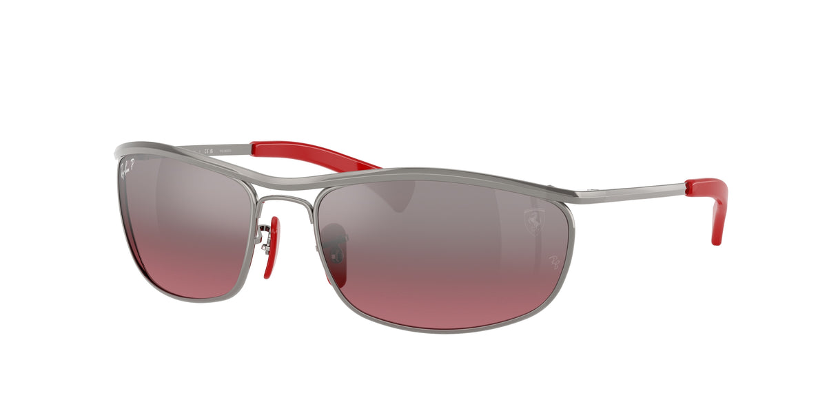 RAY-BAN 0RB3819M GUNMETAL oval sunglasses by RAY-BAN