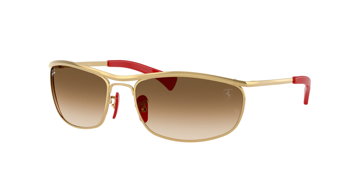 RAY-BAN 0RB3819M GOLD oval sunglasses by RAY-BAN