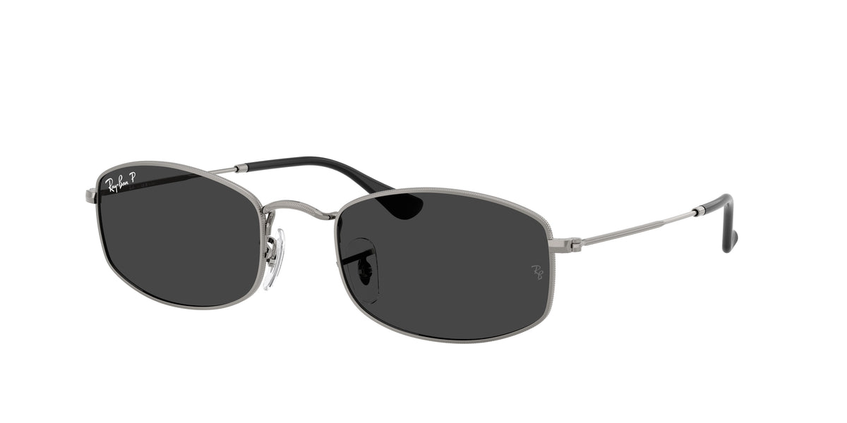 RAY-BAN 0RB3832 GUNMETAL irregular sunglasses by RAY-BAN