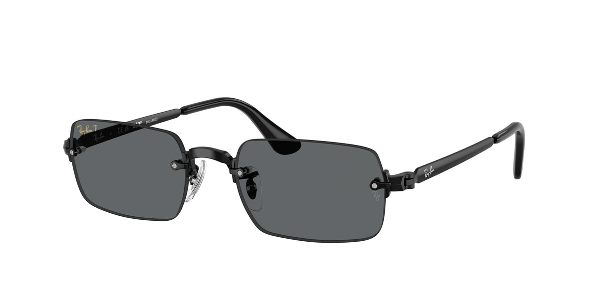 RAY-BAN 0RB3928 BLACK rectangle sunglasses by RAY-BAN