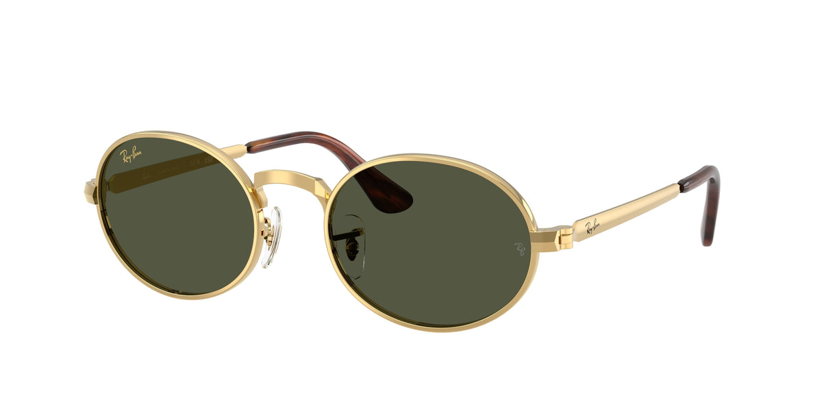 RAY-BAN 0RB3931 ARISTA GOLD oval sunglasses by RAY-BAN