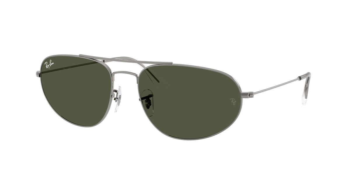 RAY-BAN 0RB3945 GUNMETAL irregular sunglasses by RAY-BAN