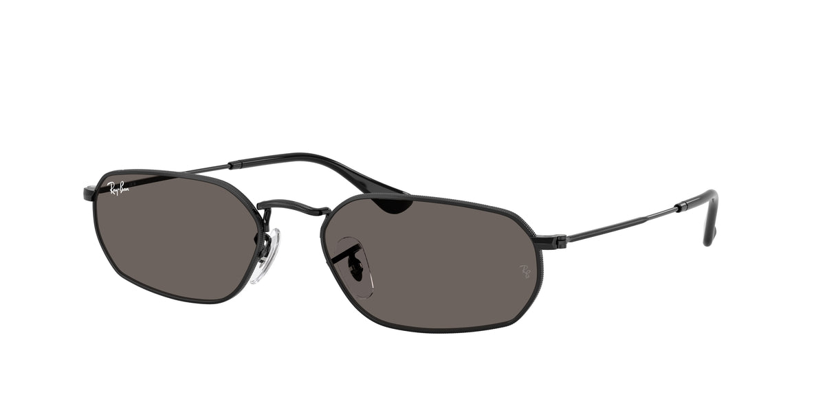 RAY-BAN 0RB3947 BLACK irregular sunglasses by RAY-BAN