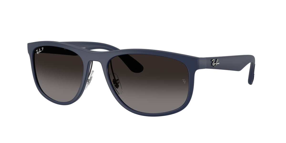 RAY-BAN 0RB4468 SAND DARK BLUE square sunglasses by RAY-BAN