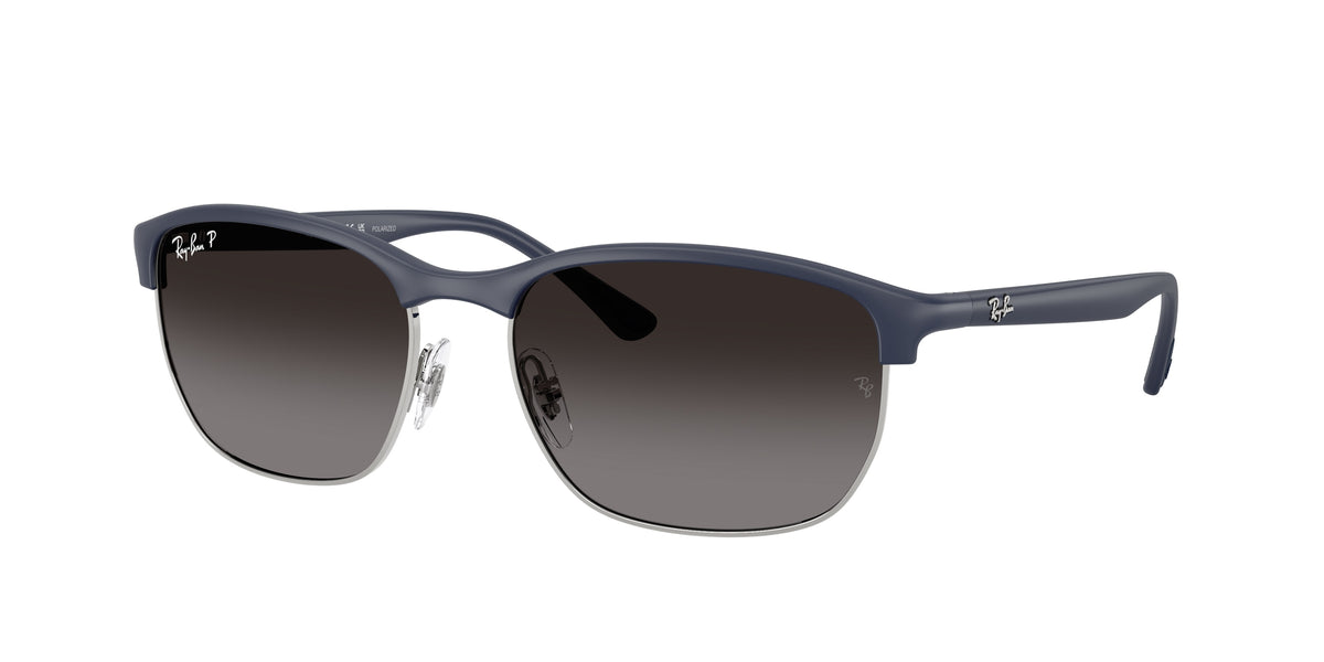 RAY-BAN 0RB4469 SAND DARK BLUE square sunglasses by RAY-BAN