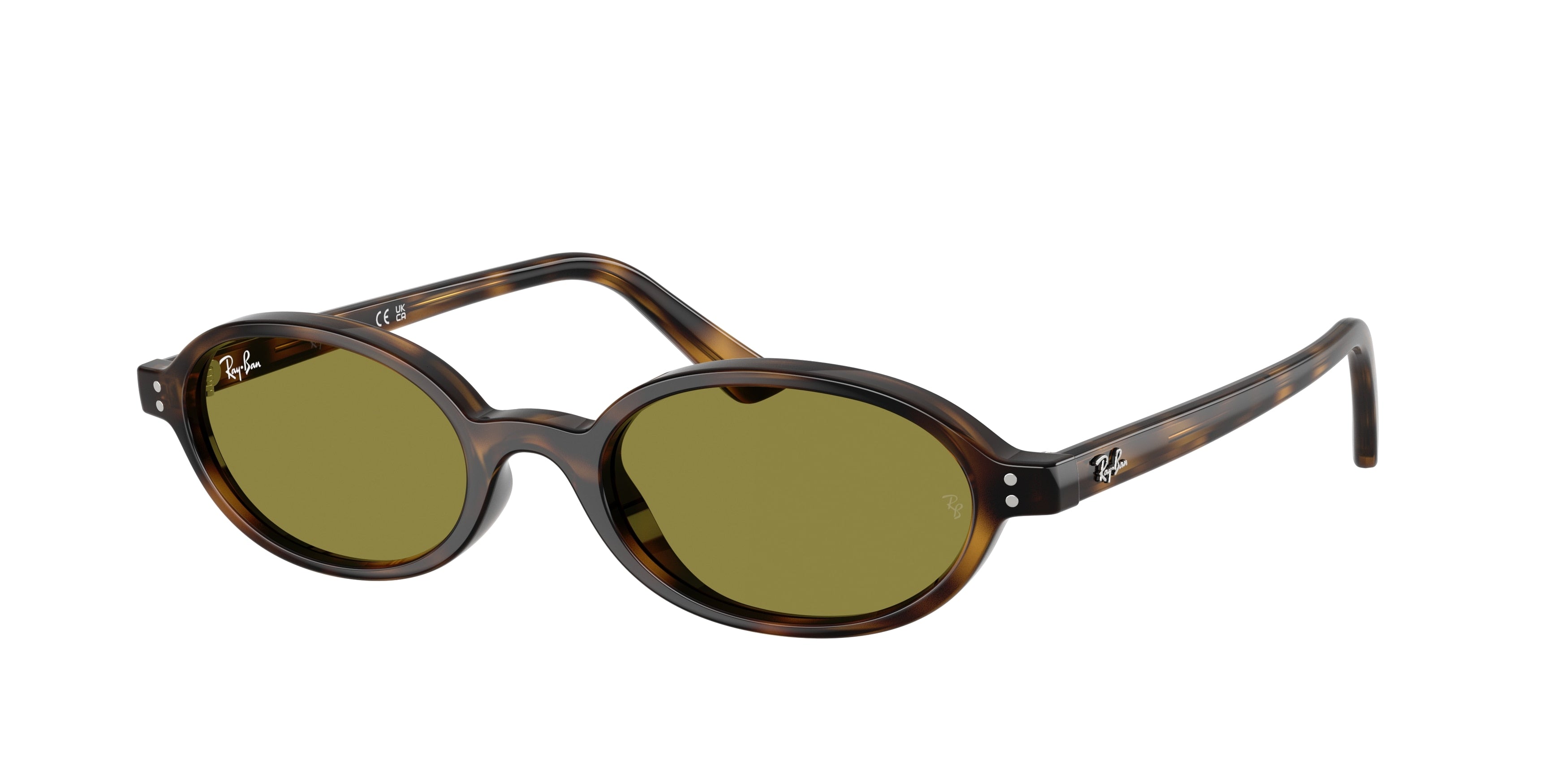 RAY-BAN 0RB4472 HAVANA oval sunglasses by RAY-BAN