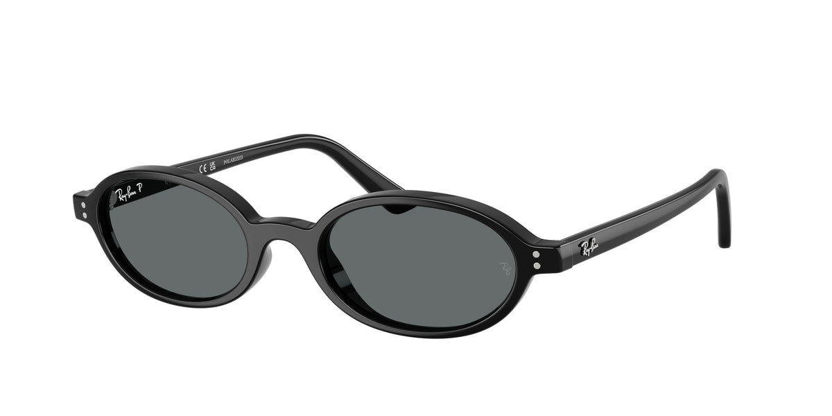 RAY-BAN 0RB4472 BLACK oval sunglasses by RAY-BAN