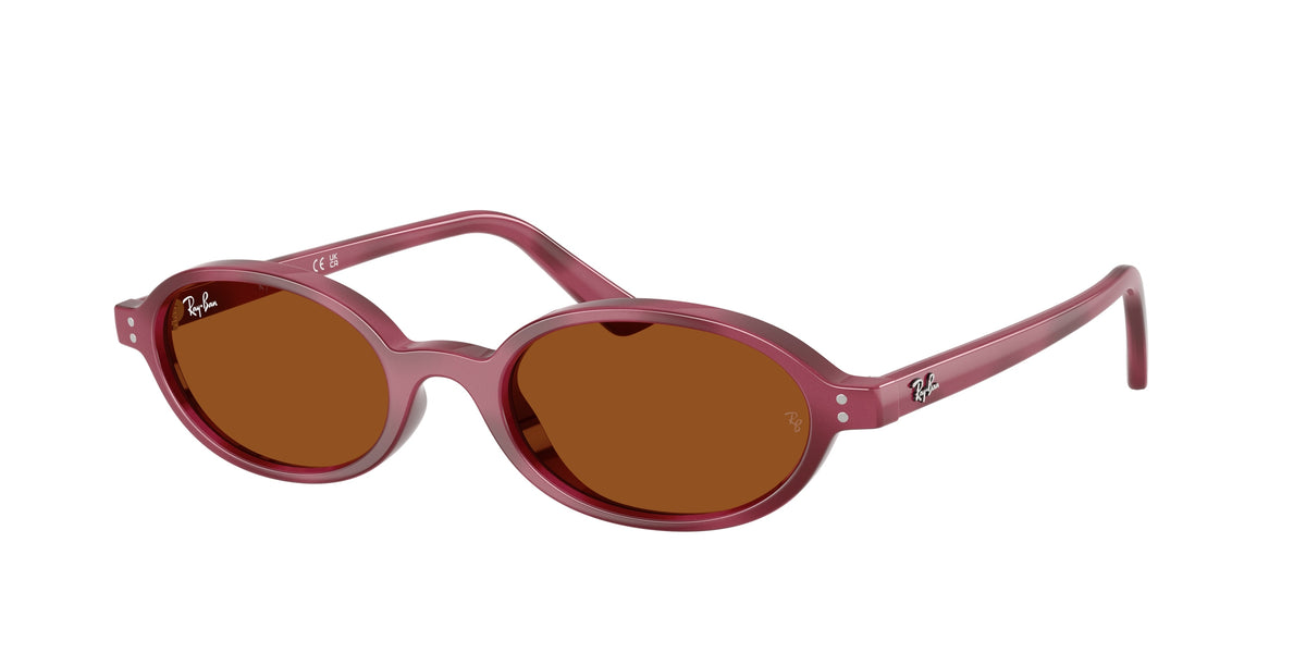 RAY-BAN 0RB4472 VIOLET HAVANA oval sunglasses by RAY-BAN