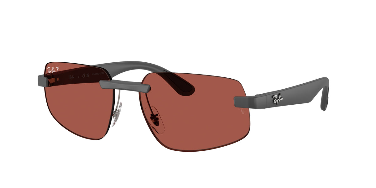 RAY-BAN 0RB4475CH SAND GREY irregular sunglasses by RAY-BAN