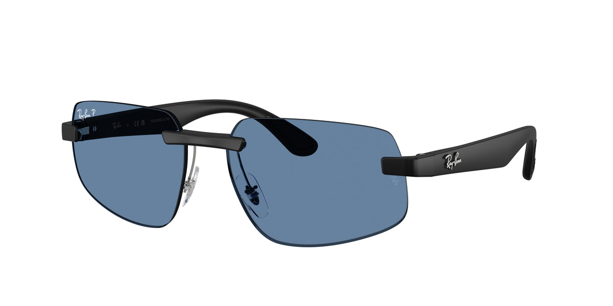 RAY-BAN 0RB4475CH SAND BLACK irregular sunglasses by RAY-BAN