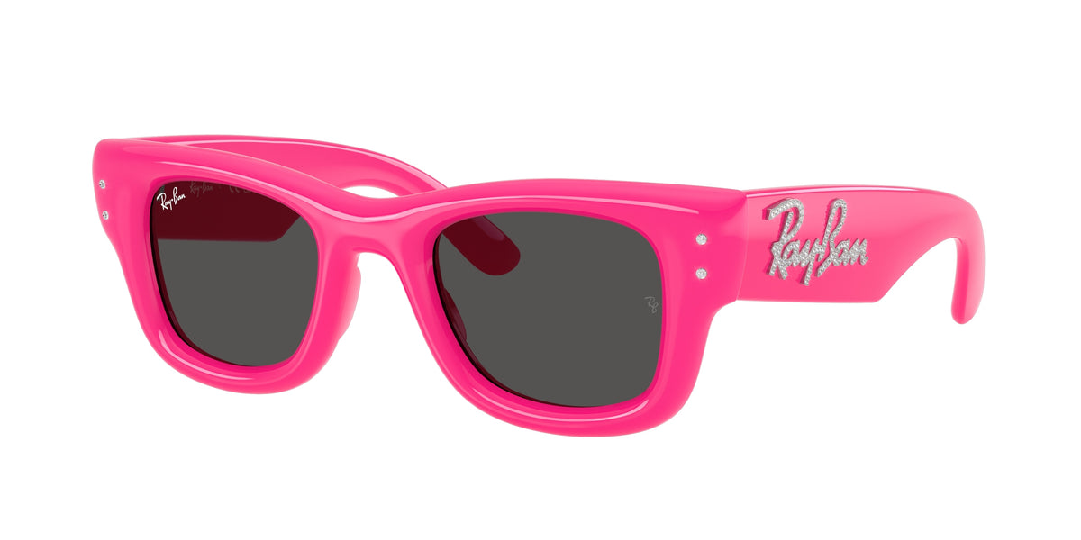 RAY-BAN 0RB4940B PINK & STRASS square sunglasses by RAY-BAN
