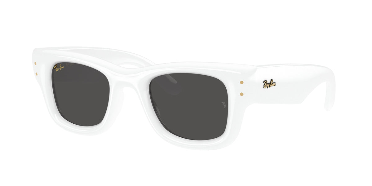RAY-BAN 0RB4940 WHITE square sunglasses by RAY-BAN