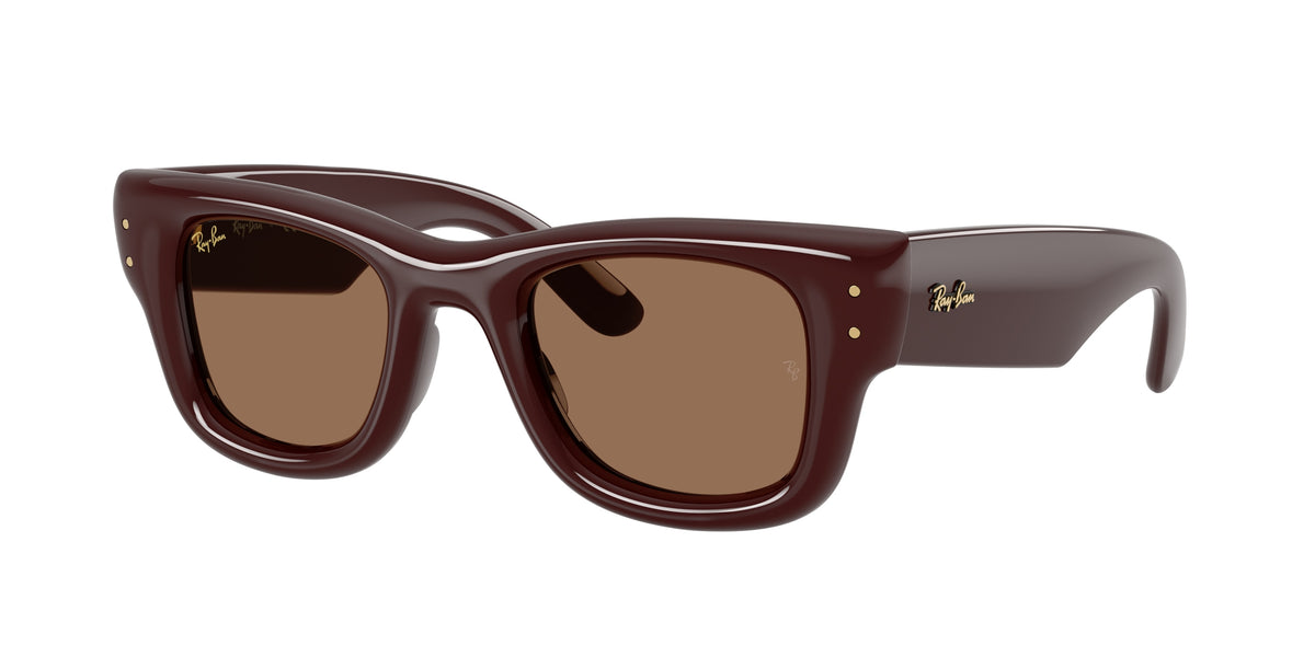 RAY-BAN 0RB4940 DARK BROWN square sunglasses by RAY-BAN