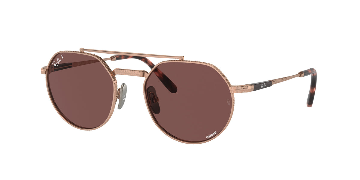 RAY-BAN 0RB8265 ROSE GOLD irregular sunglasses by RAY-BAN