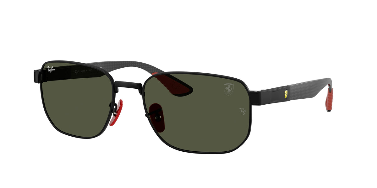 RAY-BAN 0RB8329M MATTE BLACK irregular sunglasses by RAY-BAN