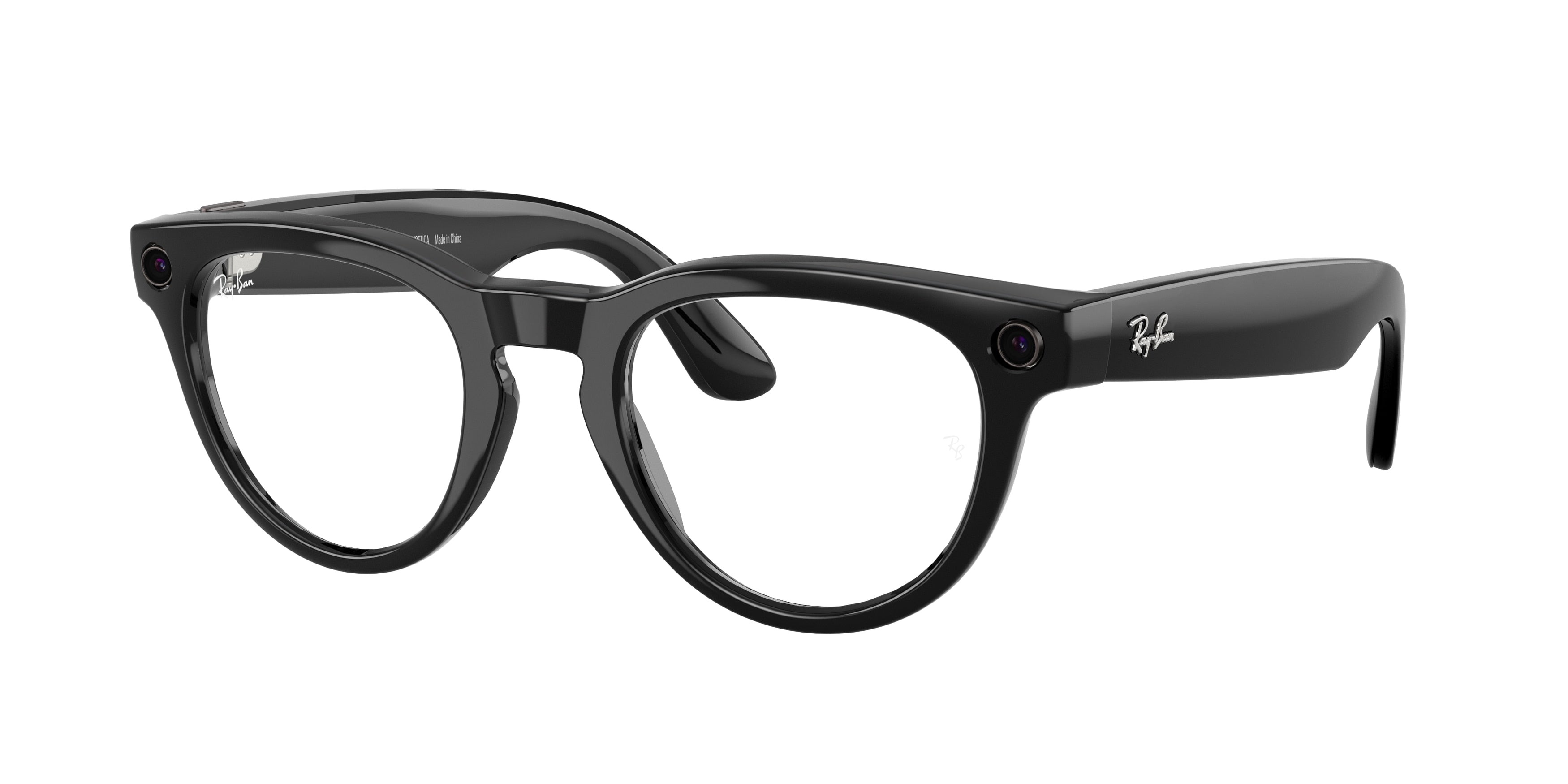 Ray-Ban Wearable 0RW4013 BLACK phantos AI Glasses by Ray-Ban