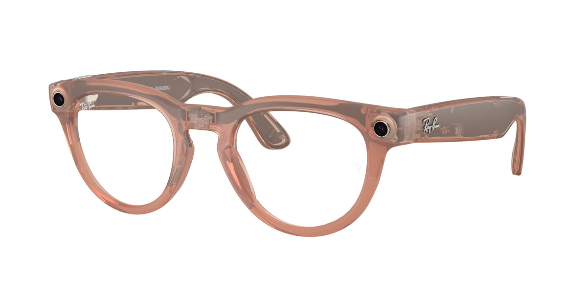 Ray-Ban Wearable 0RW4013 PEACH phantos AI Glasses by Ray-Ban