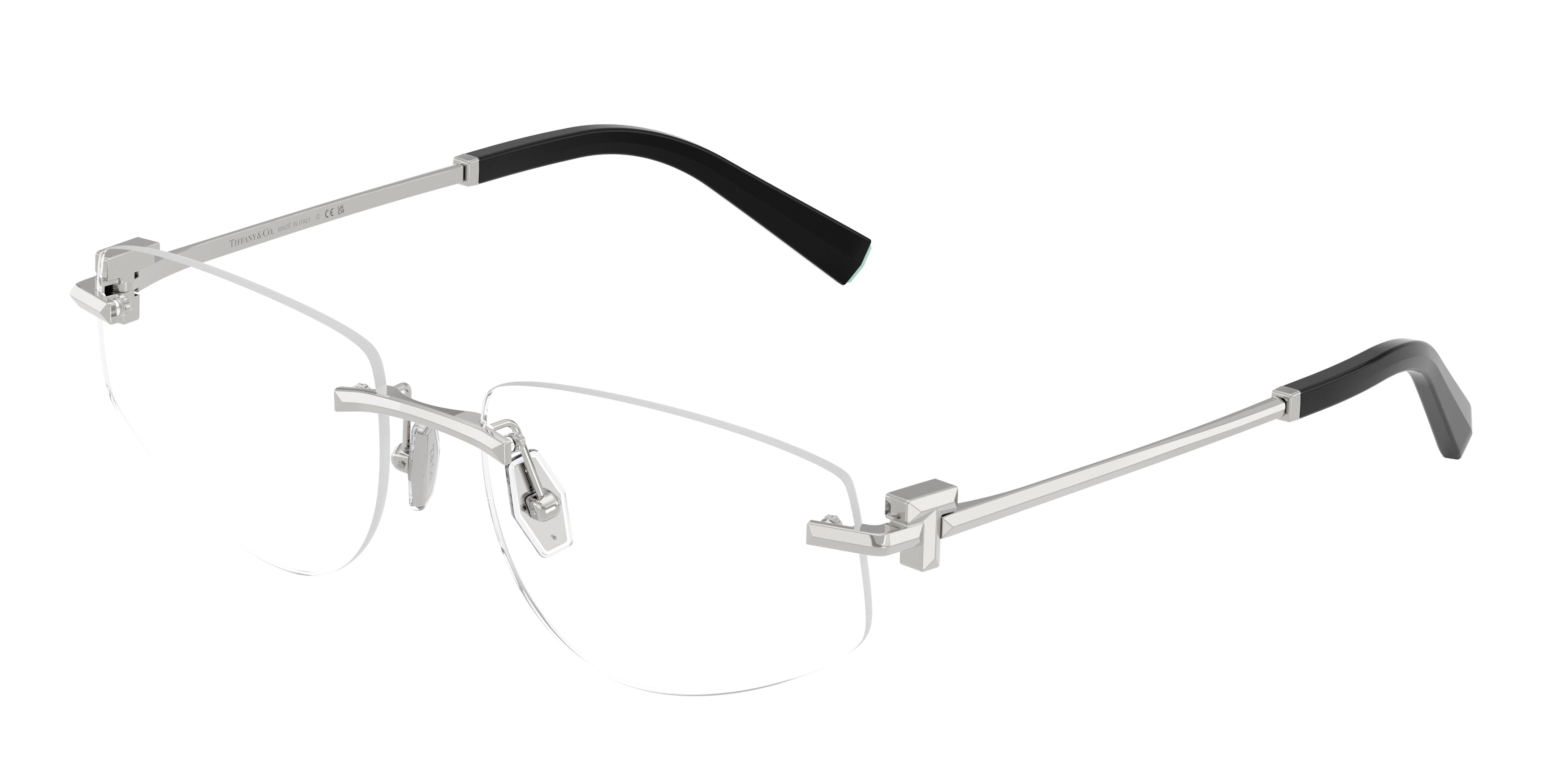 TIFFANY 0TF1175 SILVER irregular glasses by TIFFANY