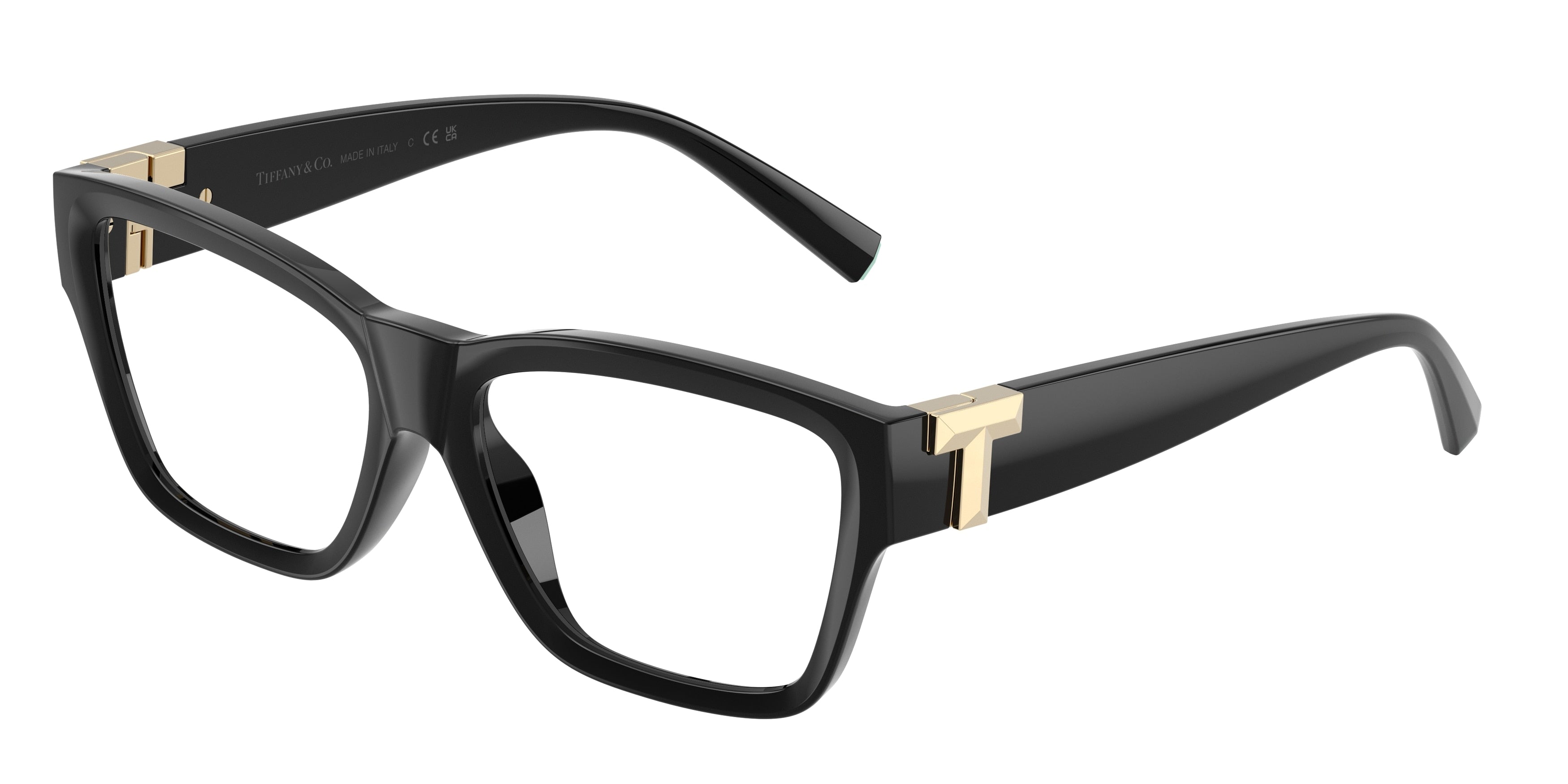 TIFFANY 0TF2285U BLACK rectangle glasses by TIFFANY