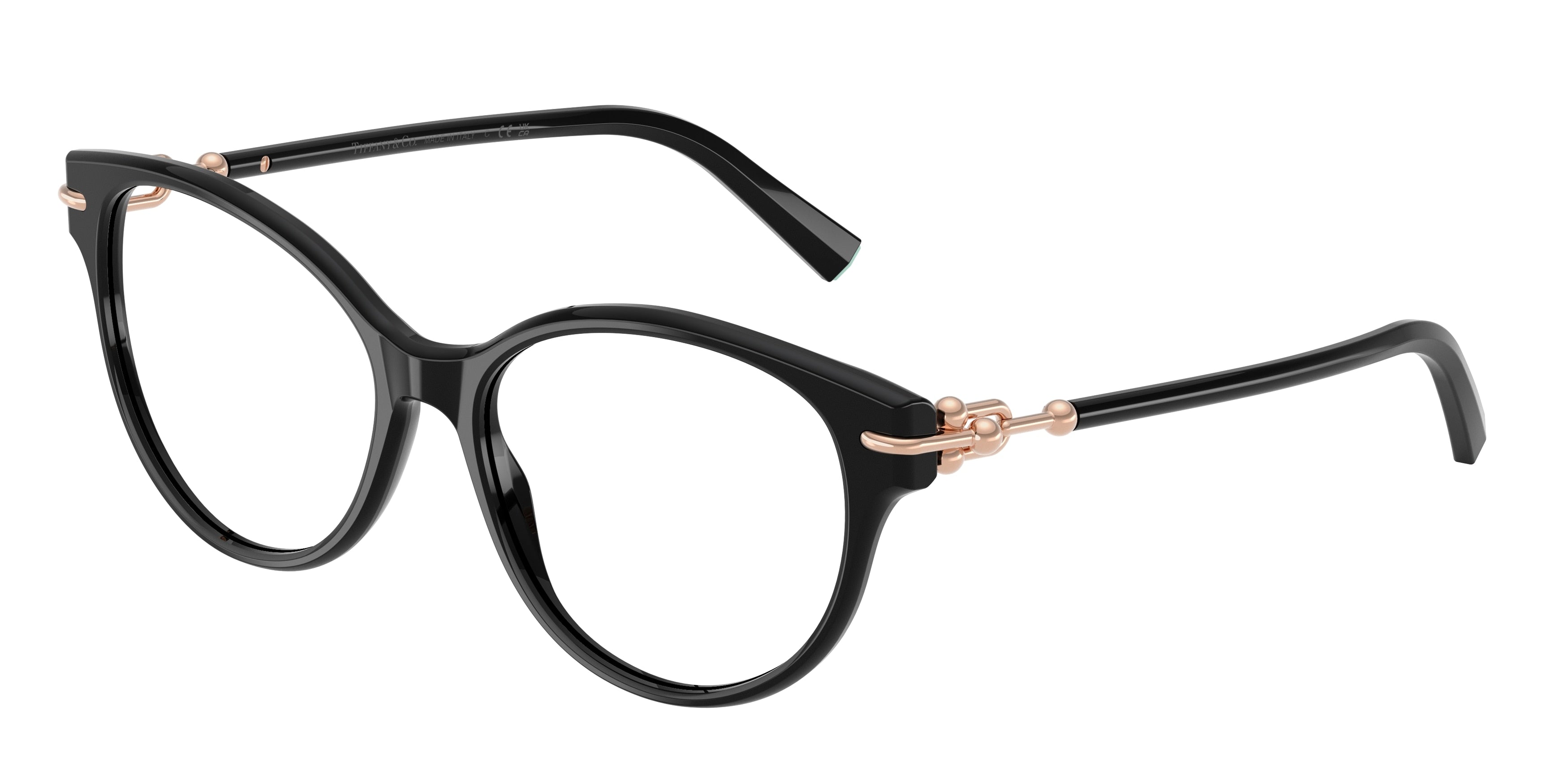TIFFANY 0TF2289 BLACK cat eye glasses by TIFFANY