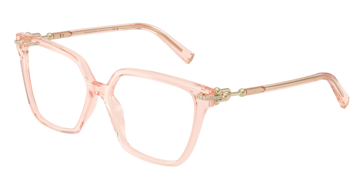 TIFFANY 0TF2290BU CRYSTAL NUDE square glasses by TIFFANY