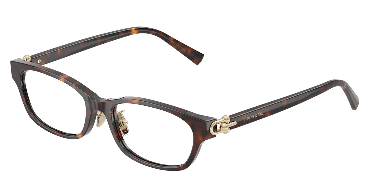 TIFFANY 0TF2291D HAVANA pillow glasses by TIFFANY