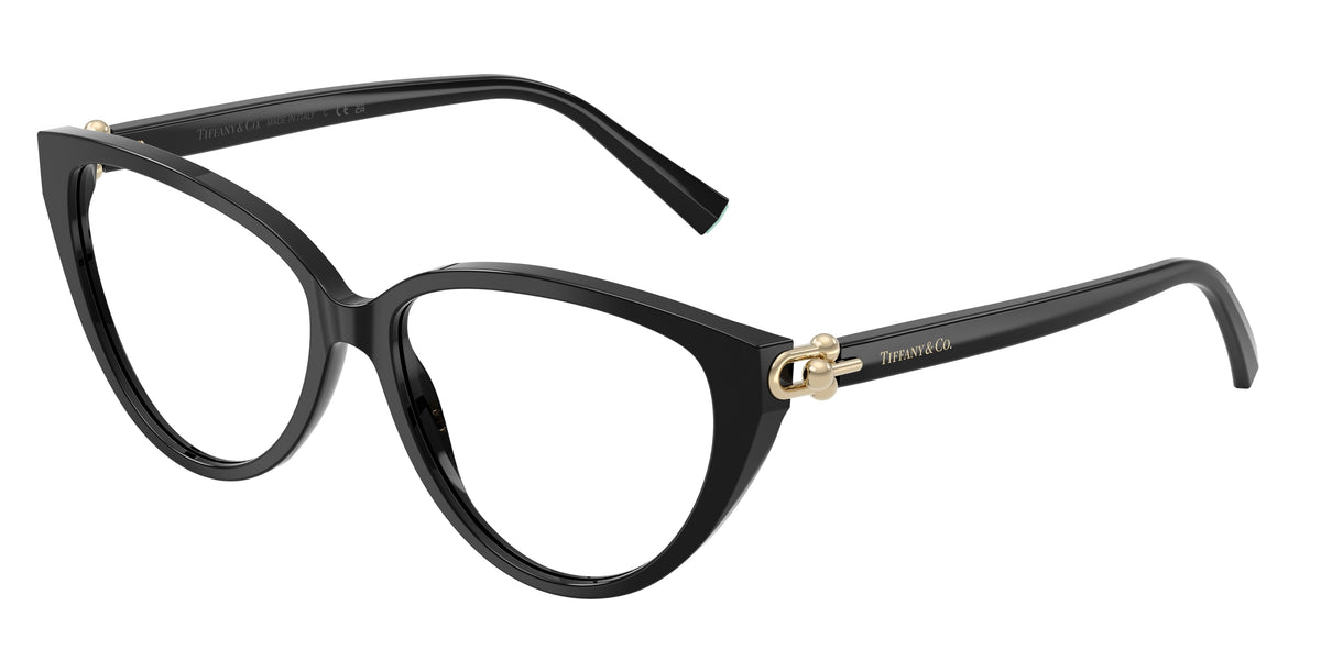 TIFFANY 0TF2292 BLACK cat eye glasses by TIFFANY