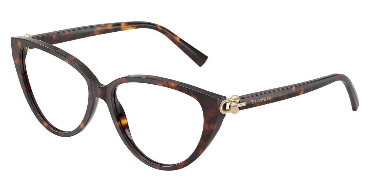 TIFFANY 0TF2292 HAVANA cat eye glasses by TIFFANY