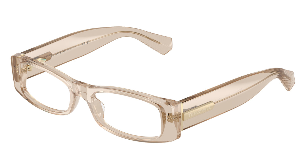 TIFFANY 0TF2294U CRYSTAL BEIGE rectangle glasses by TIFFANY