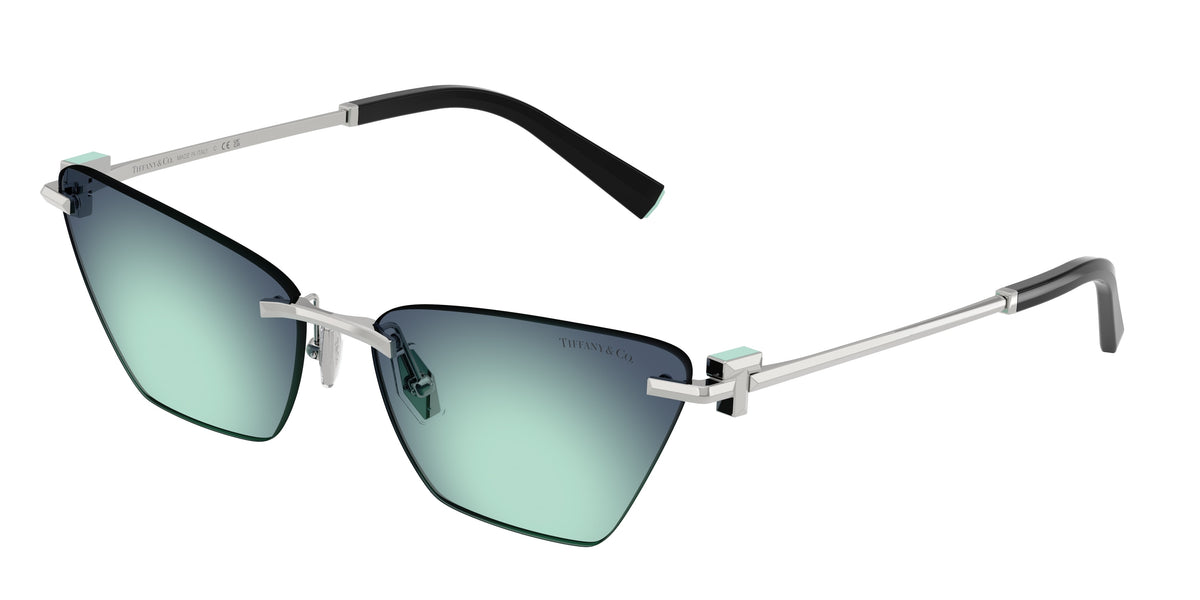 TIFFANY 0TF3120 SILVER butterfly sunglasses by TIFFANY