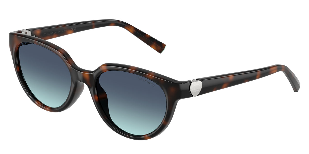 TIFFANY 0TF4256D HAVANA cat eye sunglasses by TIFFANY