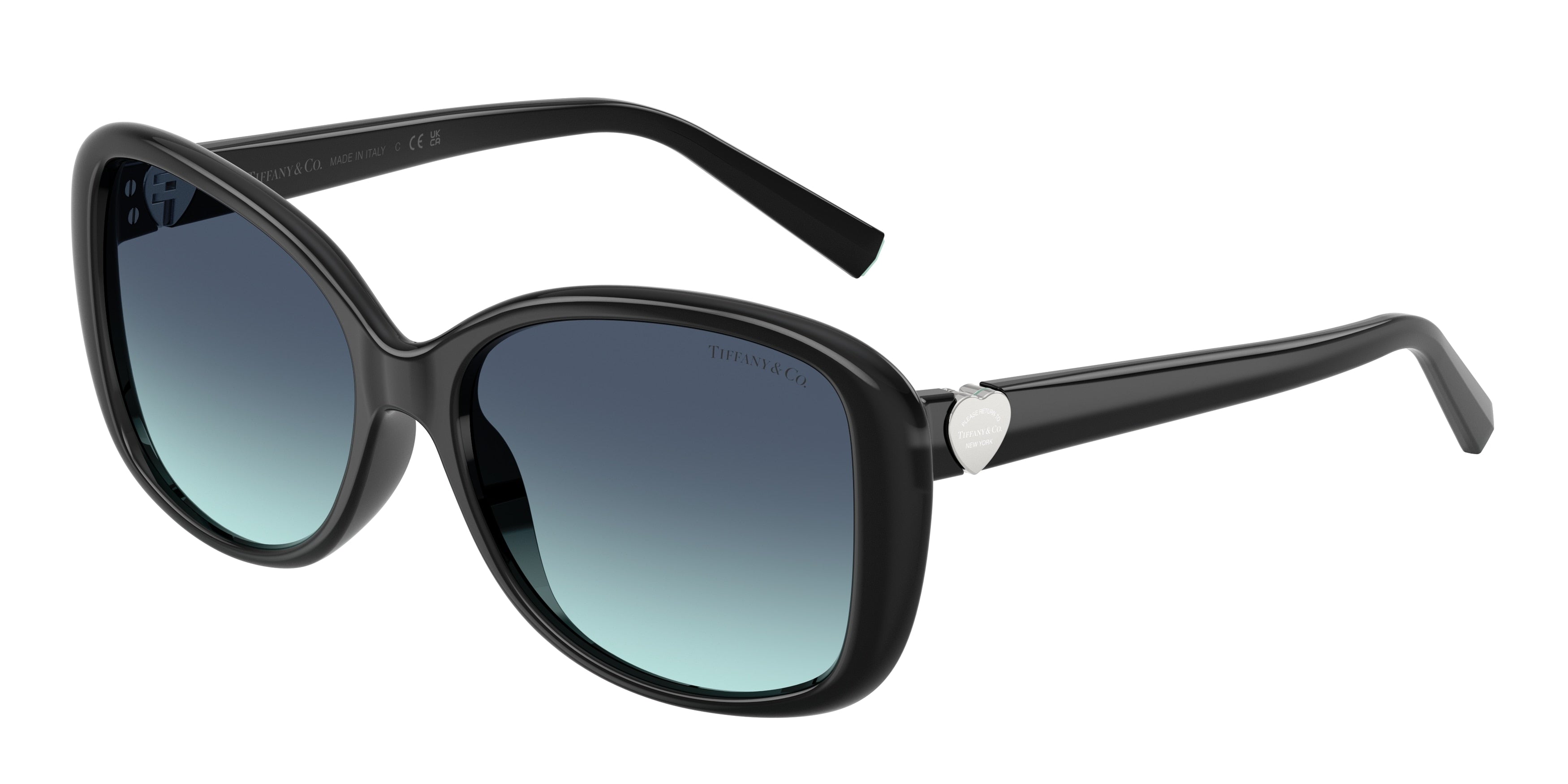 TIFFANY 0TF4257U BLACK pillow sunglasses by TIFFANY