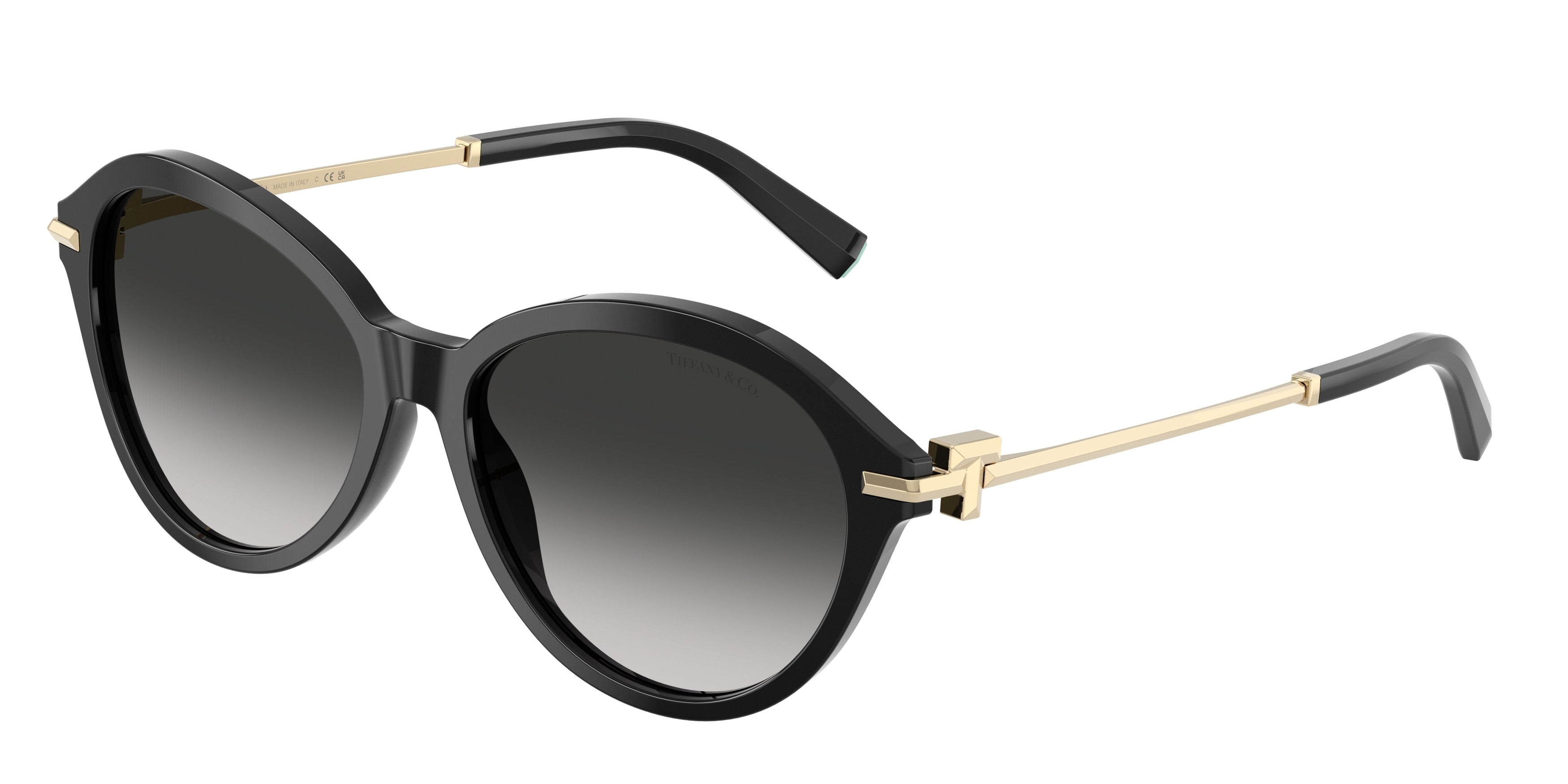 TIFFANY 0TF4259 BLACK round sunglasses by TIFFANY