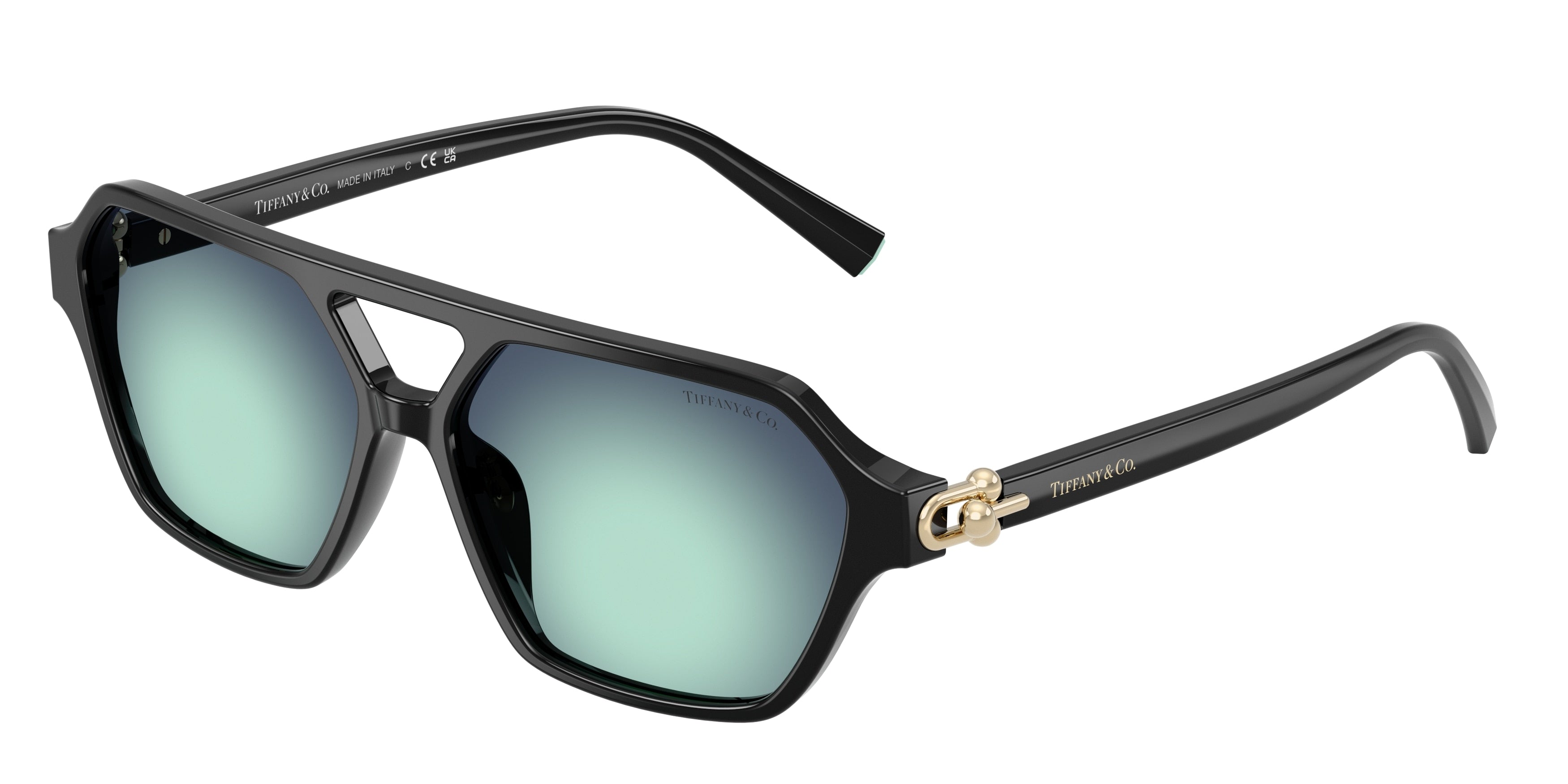 TIFFANY 0TF4264U BLACK square sunglasses by TIFFANY