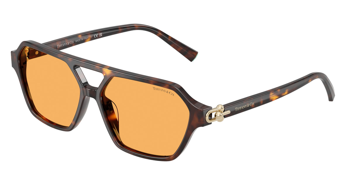 TIFFANY 0TF4264U HAVANA square sunglasses by TIFFANY