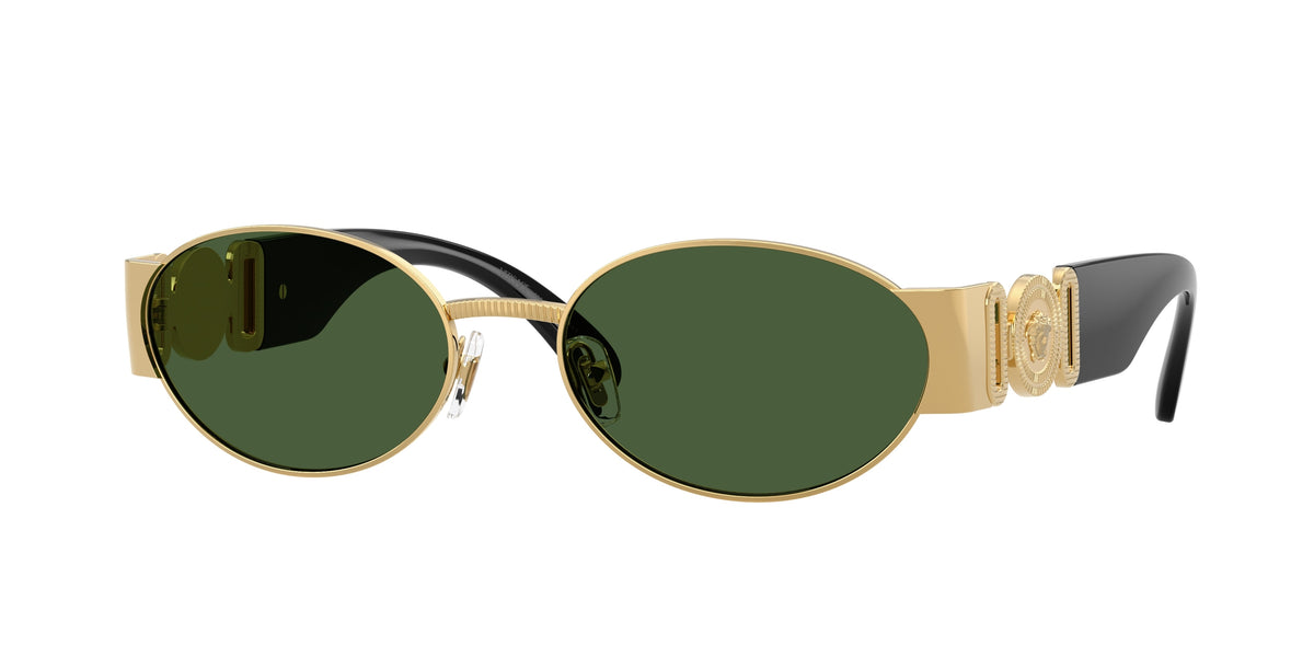 VERSACE 0VE2299 GOLD oval sunglasses by VERSACE