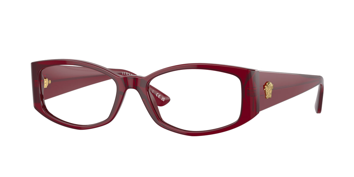 VERSACE 0VE3343 BORDEAUX irregular glasses by VERSACE