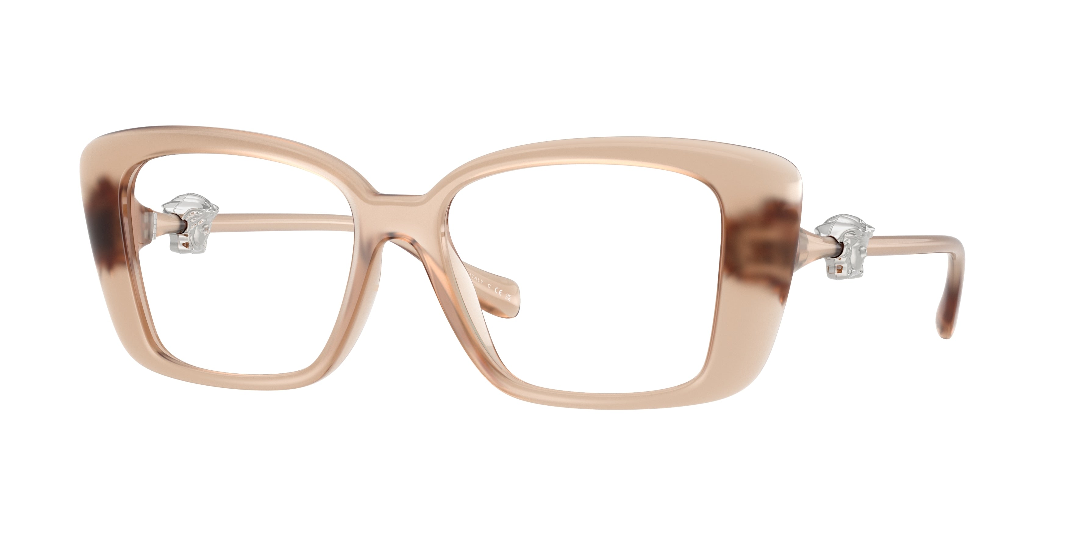 VERSACE 0VE3385U OPAL BEIGE square glasses by VERSACE
