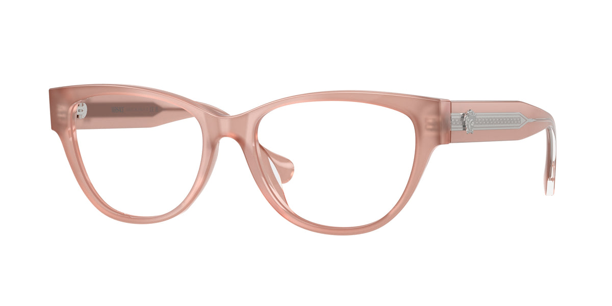 VERSACE 0VE3389U OPAL PINK cat eye glasses by VERSACE