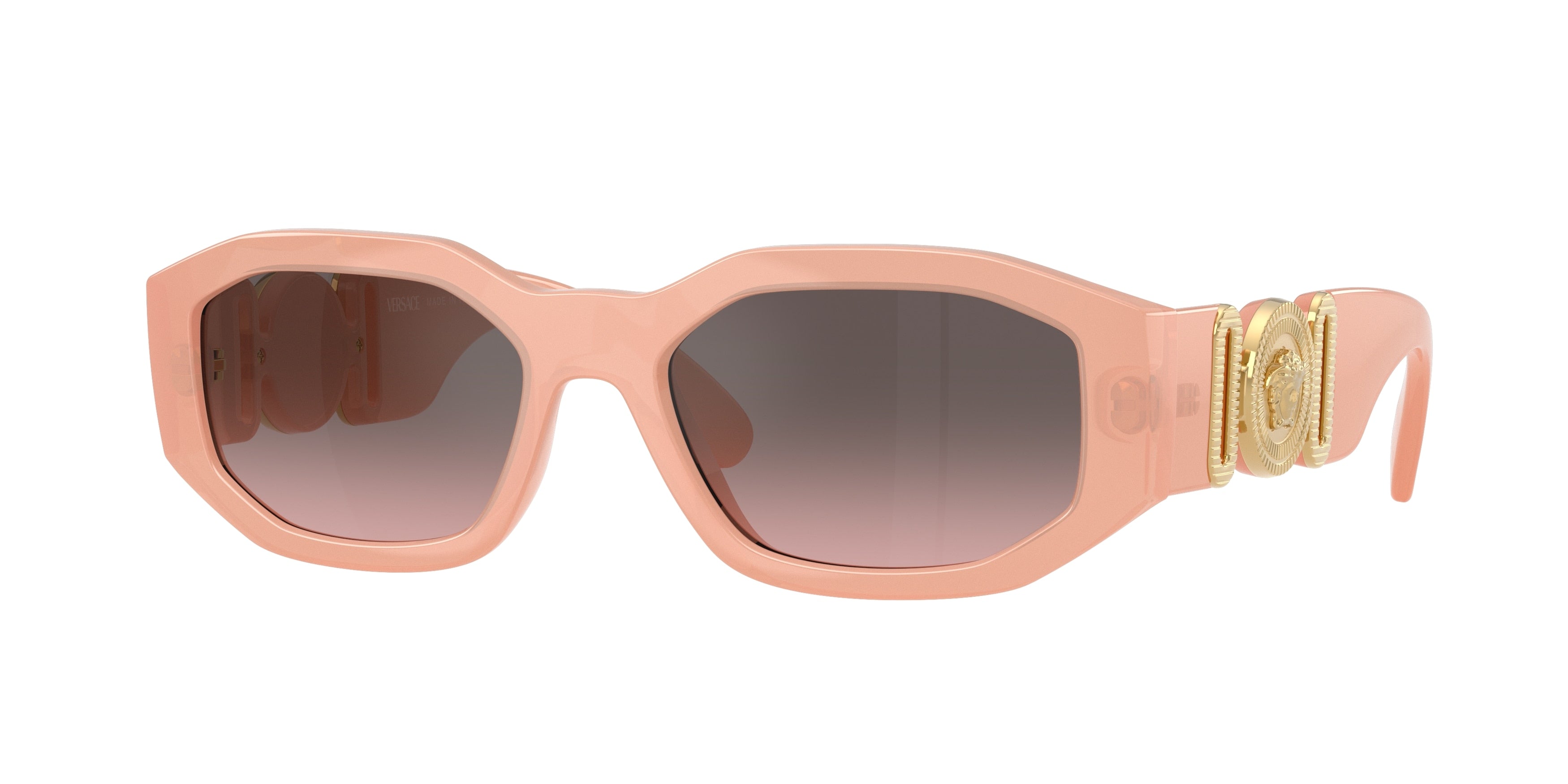 VERSACE 0VE4361 NUDE OPAL irregular sunglasses by VERSACE