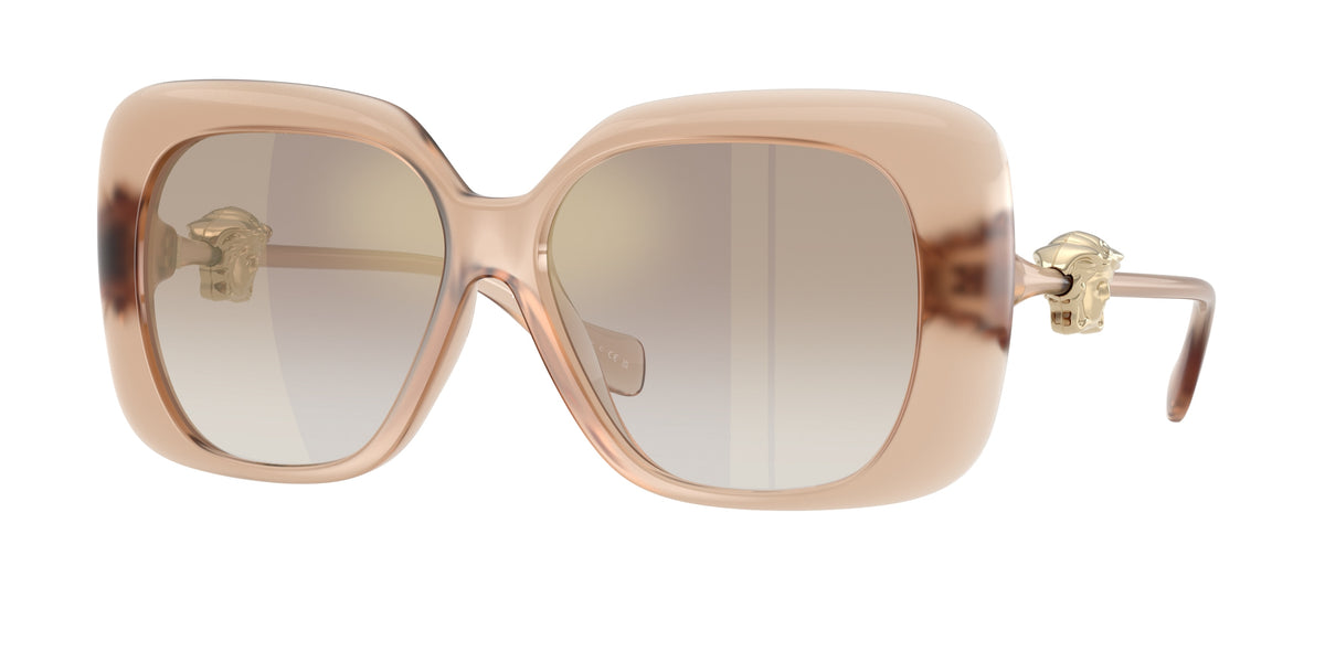 VERSACE 0VE4499U OPAL ROSE square sunglasses by VERSACE