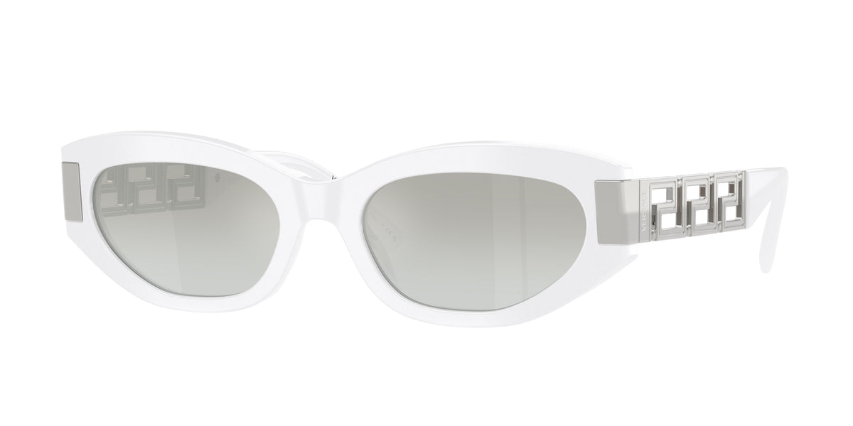 VERSACE 0VE4501 WHITE cat eye sunglasses by VERSACE