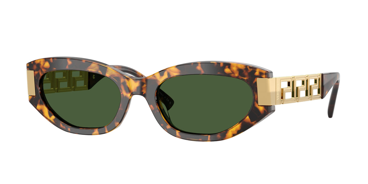 VERSACE 0VE4501 BROWN TORTOISE cat eye sunglasses by VERSACE