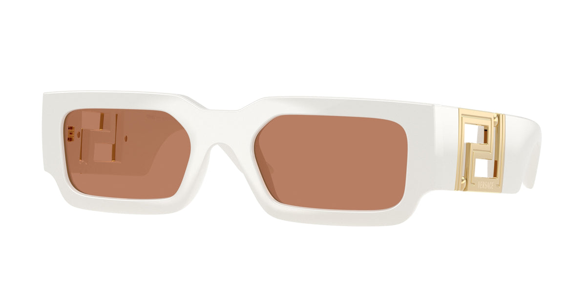 VERSACE 0VE4506U TALC rectangle sunglasses by VERSACE