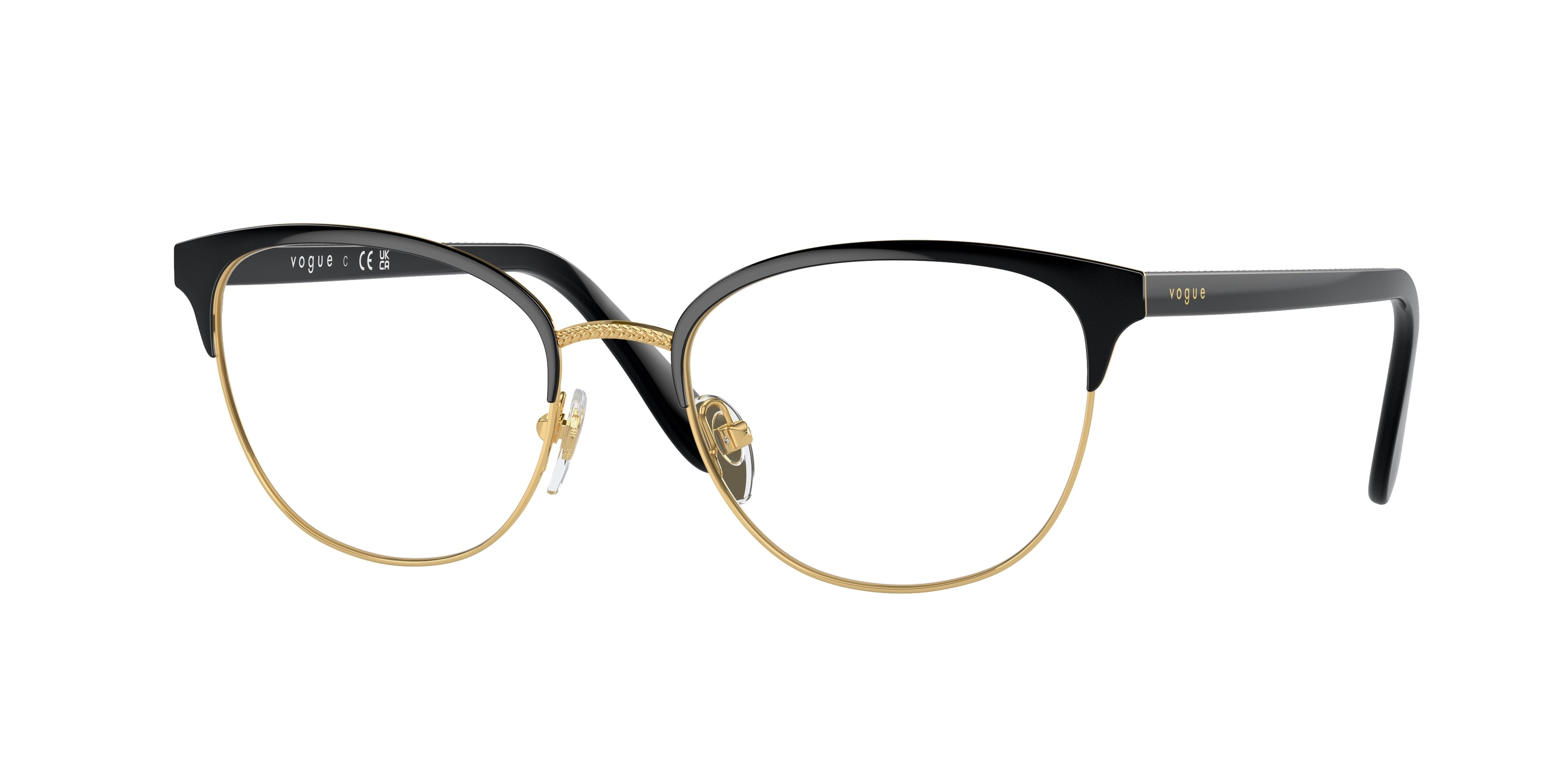 VOGUE 0VO4088 BLACK oval glasses by VOGUE