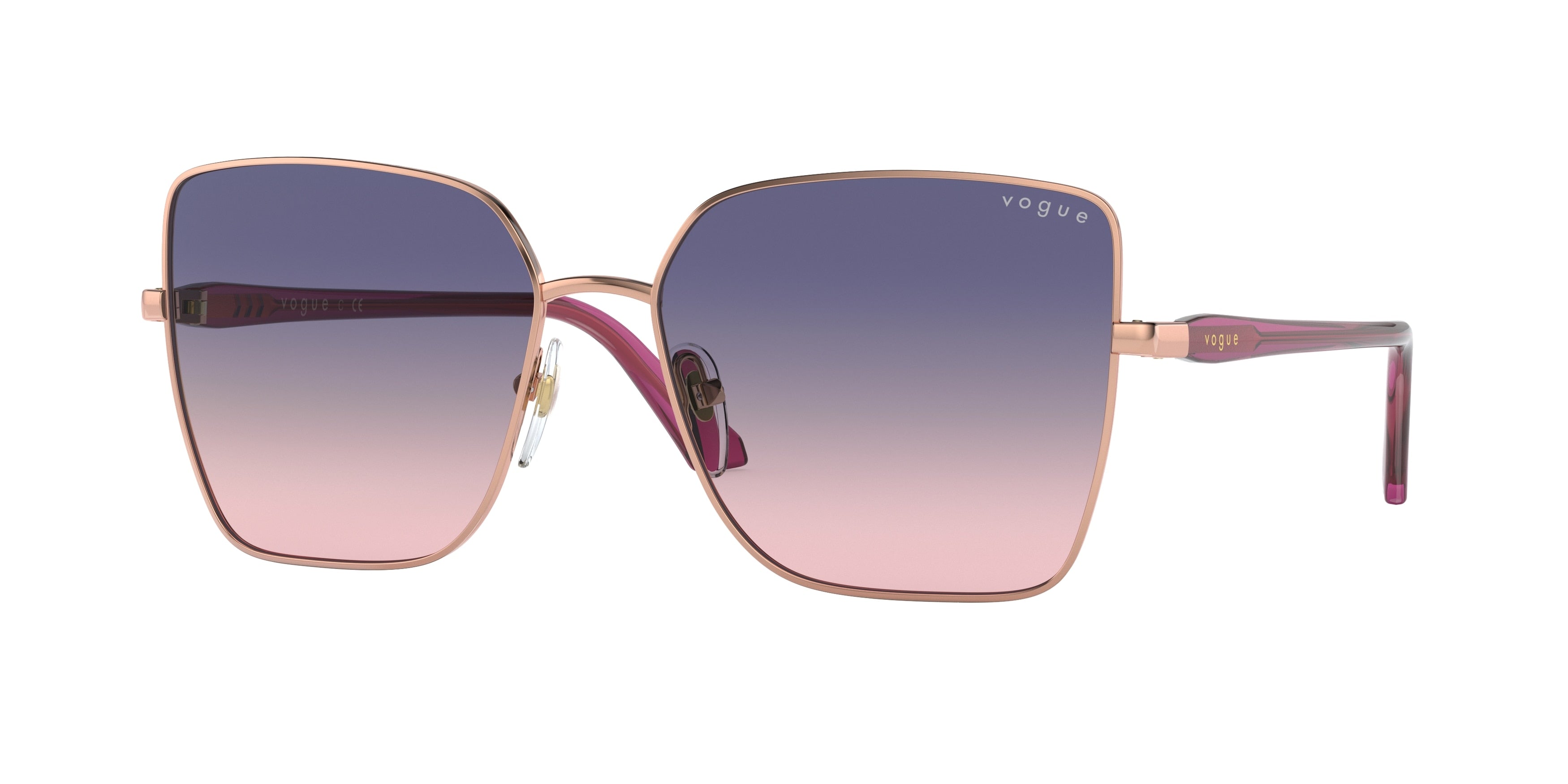 VOGUE 0VO4199S PINK GOLD butterfly sunglasses by VOGUE