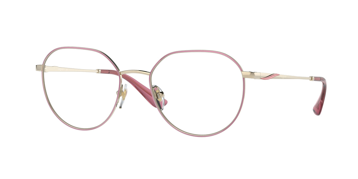 VOGUE 0VO4209 TOP PURPLE/PALE GOLD irregular glasses by VOGUE